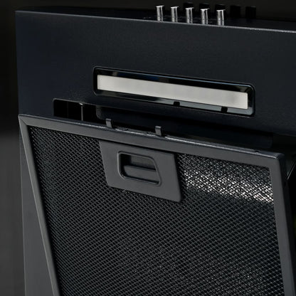 Wandafzuigkap 756 M³/U 60 Cm Roestvrij Staal Zwart 60 x 45 x (43-70) cm