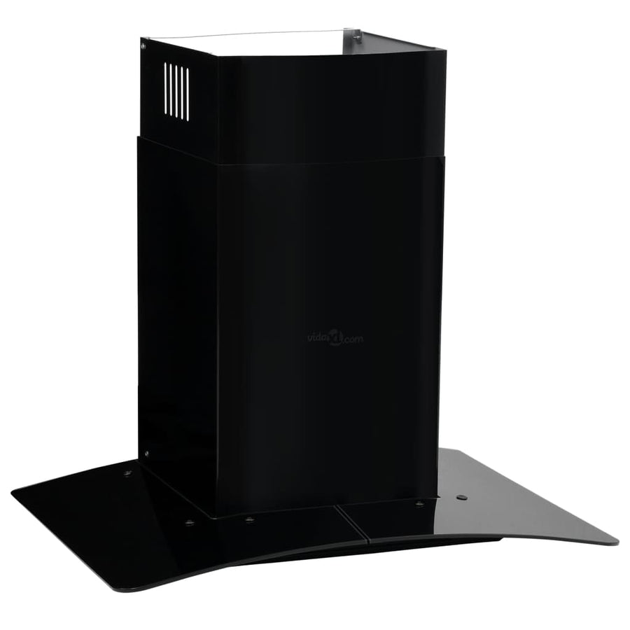 Wandafzuigkap 756 M³/U 60 Cm Roestvrij Staal Zwart 60 x 45 x (43-70) cm