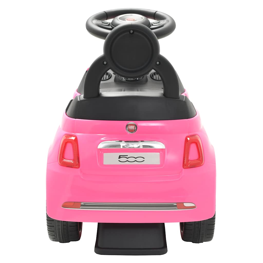 Loopauto Fiat 500 Roze
