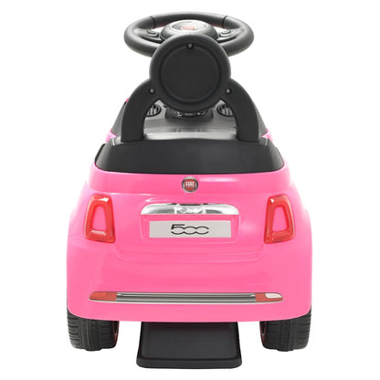 Loopauto Fiat 500 Roze