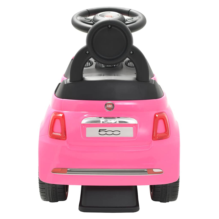 Loopauto Fiat 500 Roze
