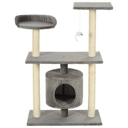 Kattenkrabpaal Met Sisal Krabpalen Grijs