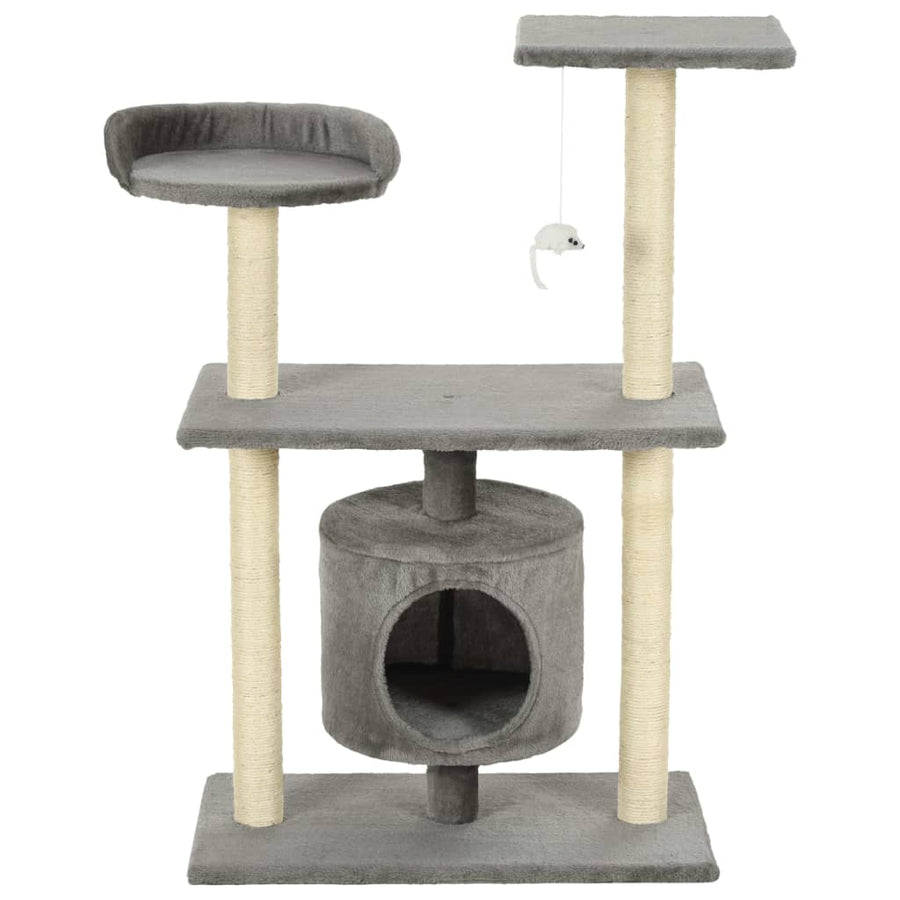 Kattenkrabpaal Met Sisal Krabpalen Grijs