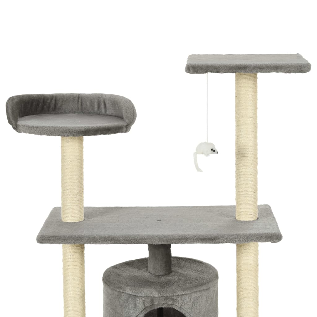 Kattenkrabpaal Met Sisal Krabpalen Grijs