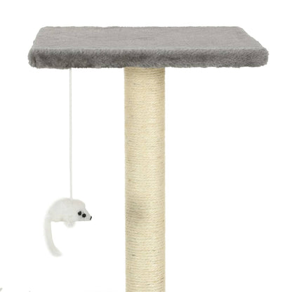 Kattenkrabpaal Met Sisal Krabpalen Grijs