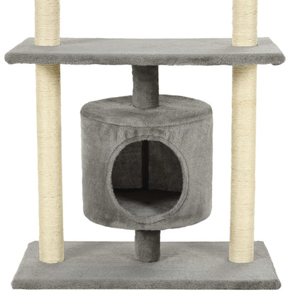 Kattenkrabpaal Met Sisal Krabpalen Grijs
