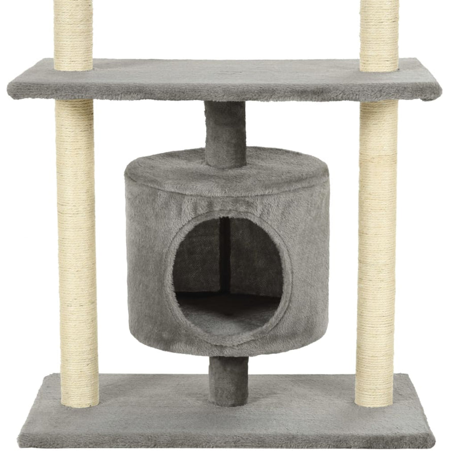 Kattenkrabpaal Met Sisal Krabpalen Grijs