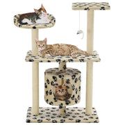 Kattenkrabpaal 95 cm beige