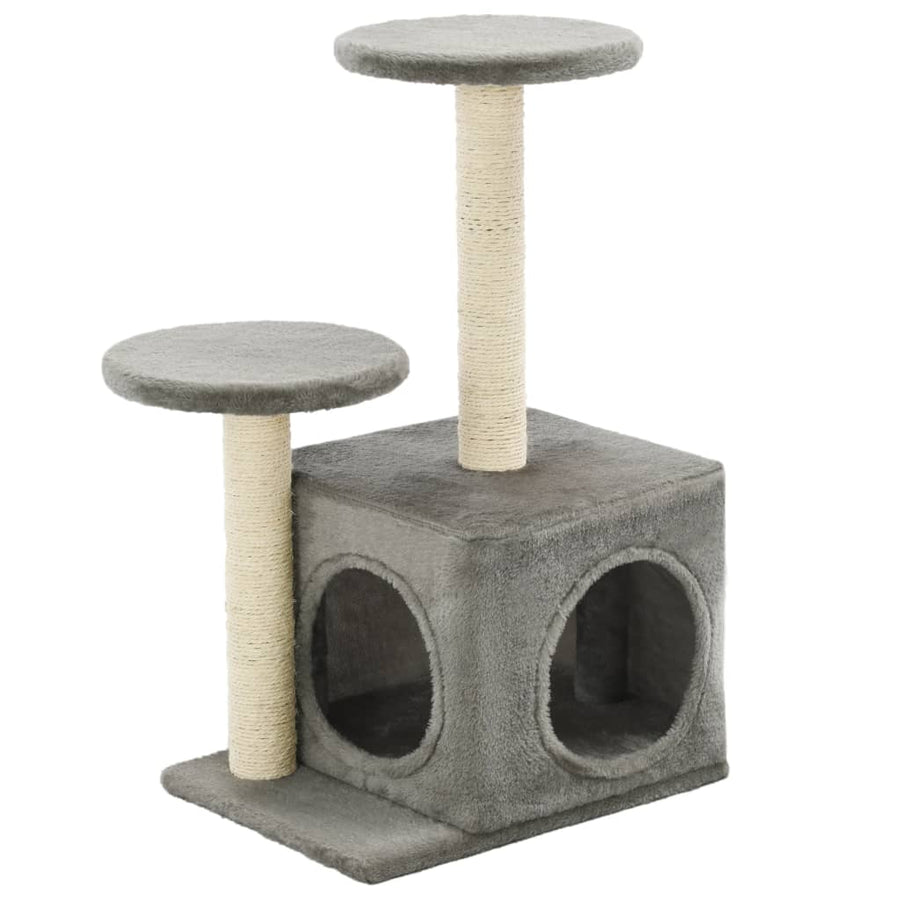 Kattenkrabpaal Met Sisal Krabpalen 60 Cm Grijs
