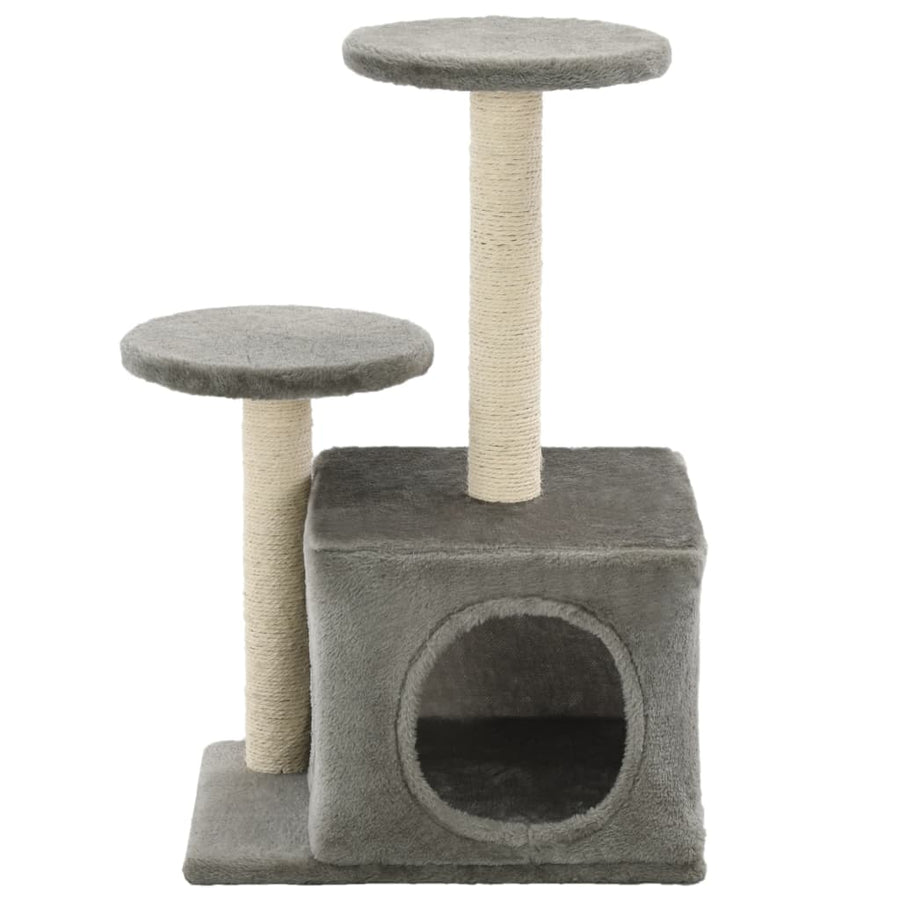 Kattenkrabpaal Met Sisal Krabpalen 60 Cm Grijs