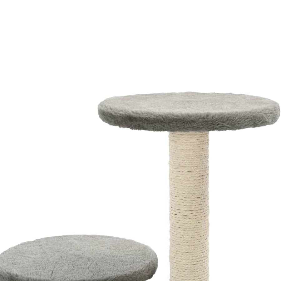 Kattenkrabpaal Met Sisal Krabpalen 60 Cm Grijs