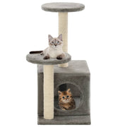Kattenkrabpaal 60 cm grijs