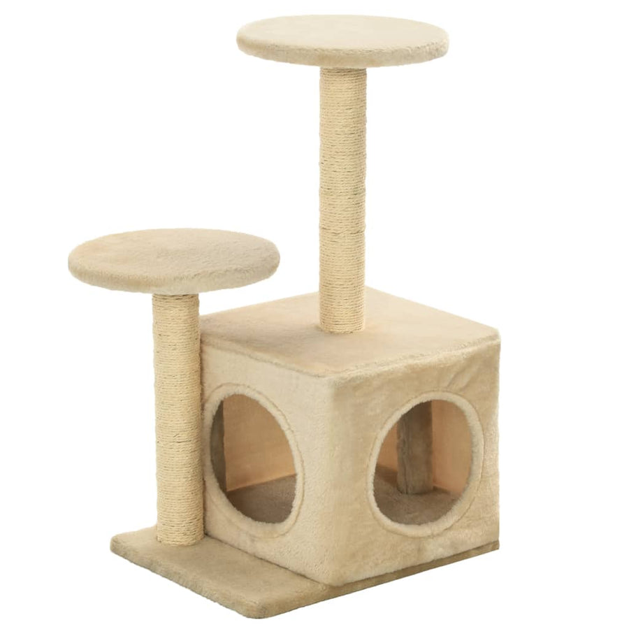 Kattenkrabpaal Met Sisal Krabpalen Beige
