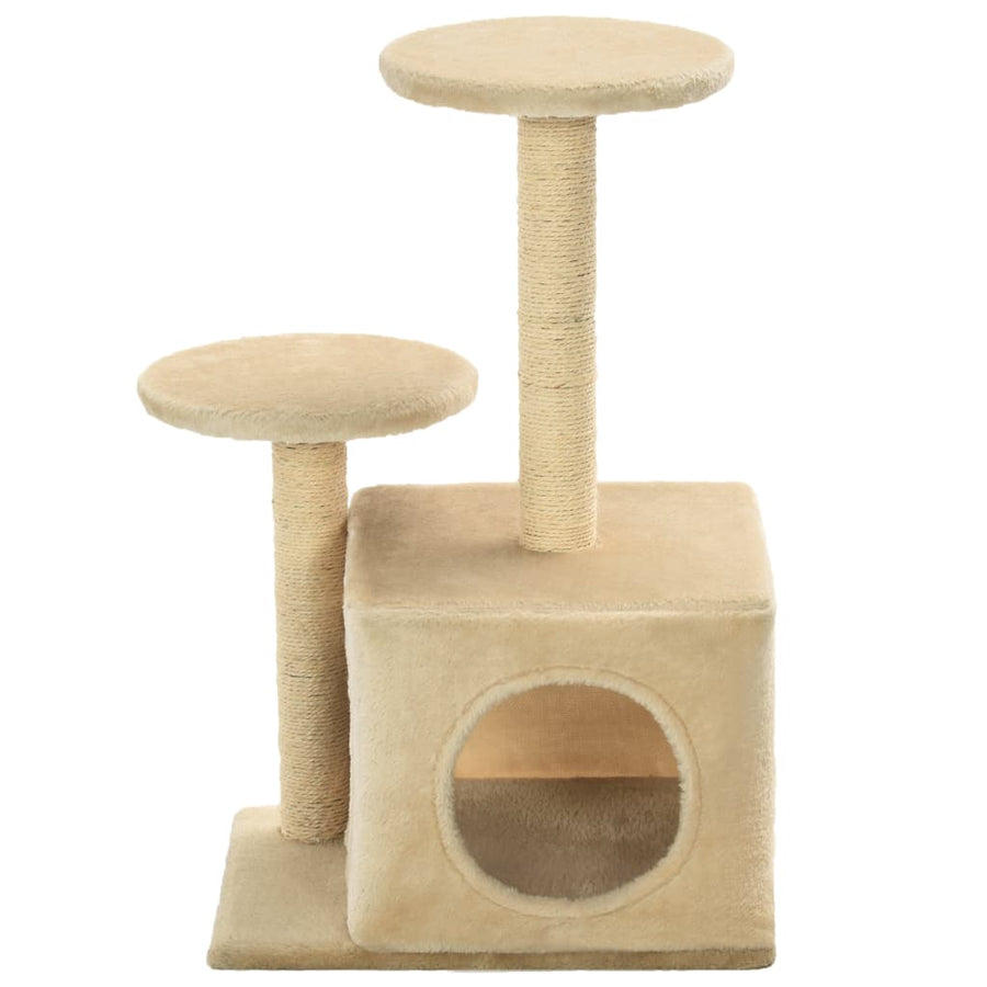 Kattenkrabpaal Met Sisal Krabpalen Beige