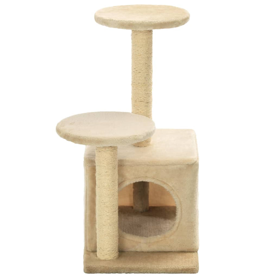 Kattenkrabpaal Met Sisal Krabpalen Beige