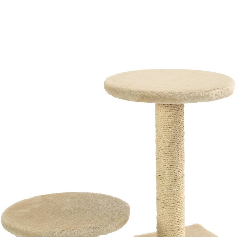 Kattenkrabpaal Met Sisal Krabpalen Beige