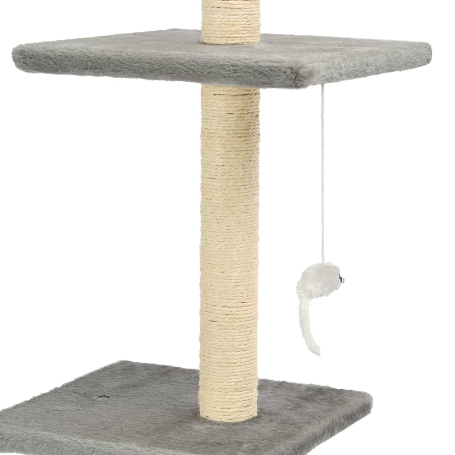 Kattenkrabpaal Met Sisal Krabpalen Grijs