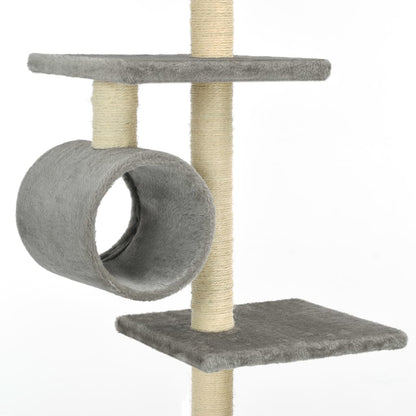 Kattenkrabpaal Met Sisal Krabpalen Grijs