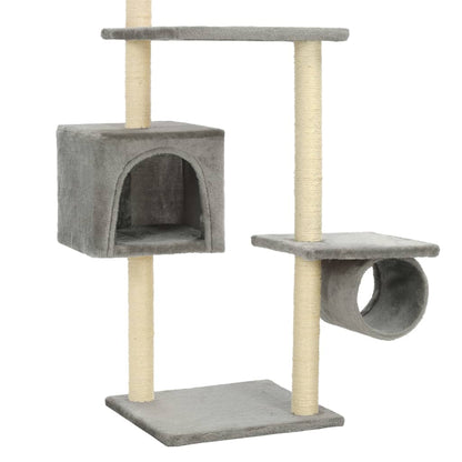 Kattenkrabpaal Met Sisal Krabpalen Grijs