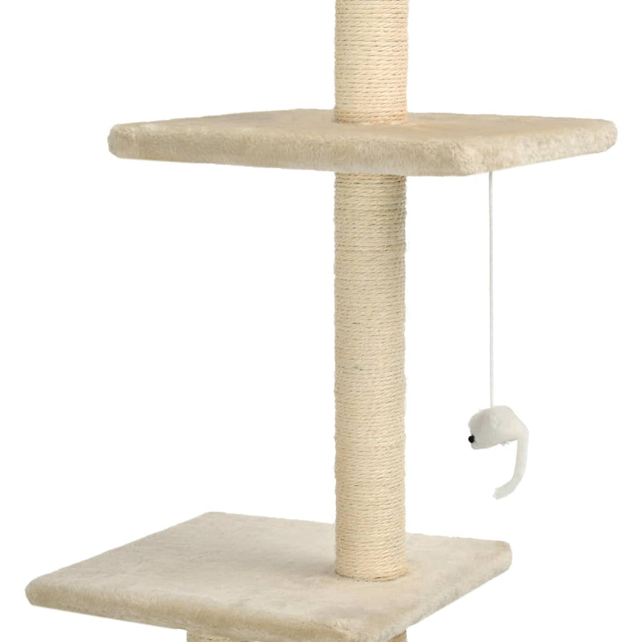Kattenkrabpaal Met Sisal Krabpalen Beige
