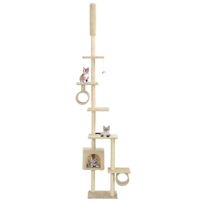 Kattenkrabpaal Met Sisal Krabpalen Beige