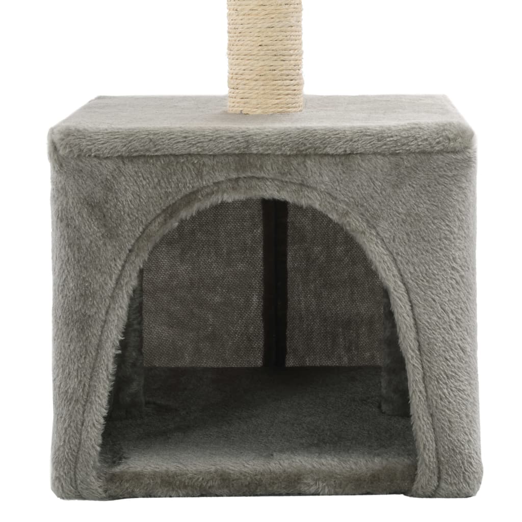 Kattenkrabpaal Met Sisal Krabpaal Grijs