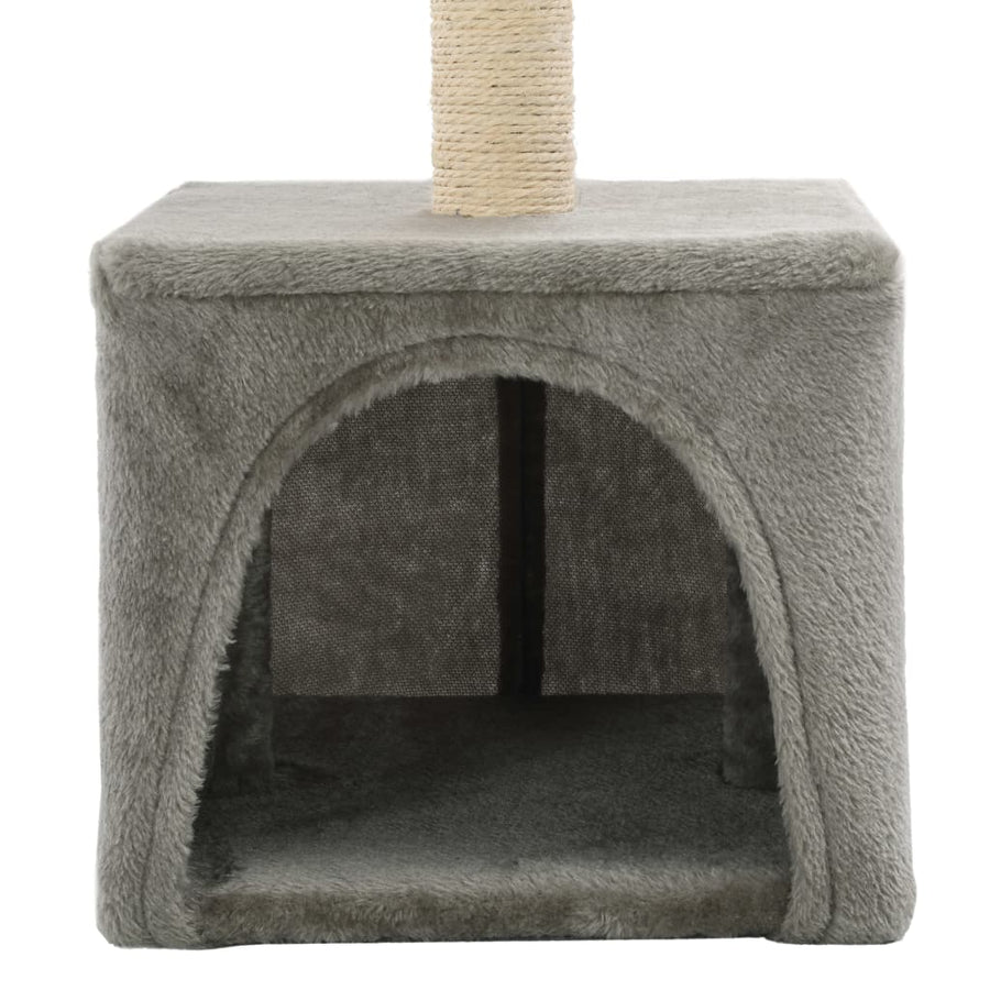 Kattenkrabpaal Met Sisal Krabpaal Grijs