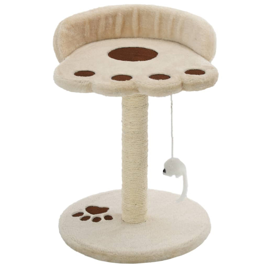 Kattenkrabpaal Met Sisal Krabpaal En Bruin Beige