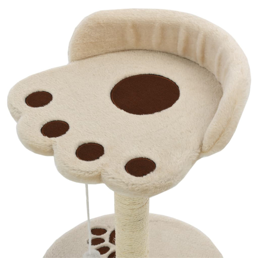 Kattenkrabpaal Met Sisal Krabpaal En Bruin Beige