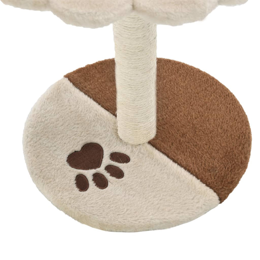 Kattenkrabpaal Met Sisal Krabpaal Beige en bruin