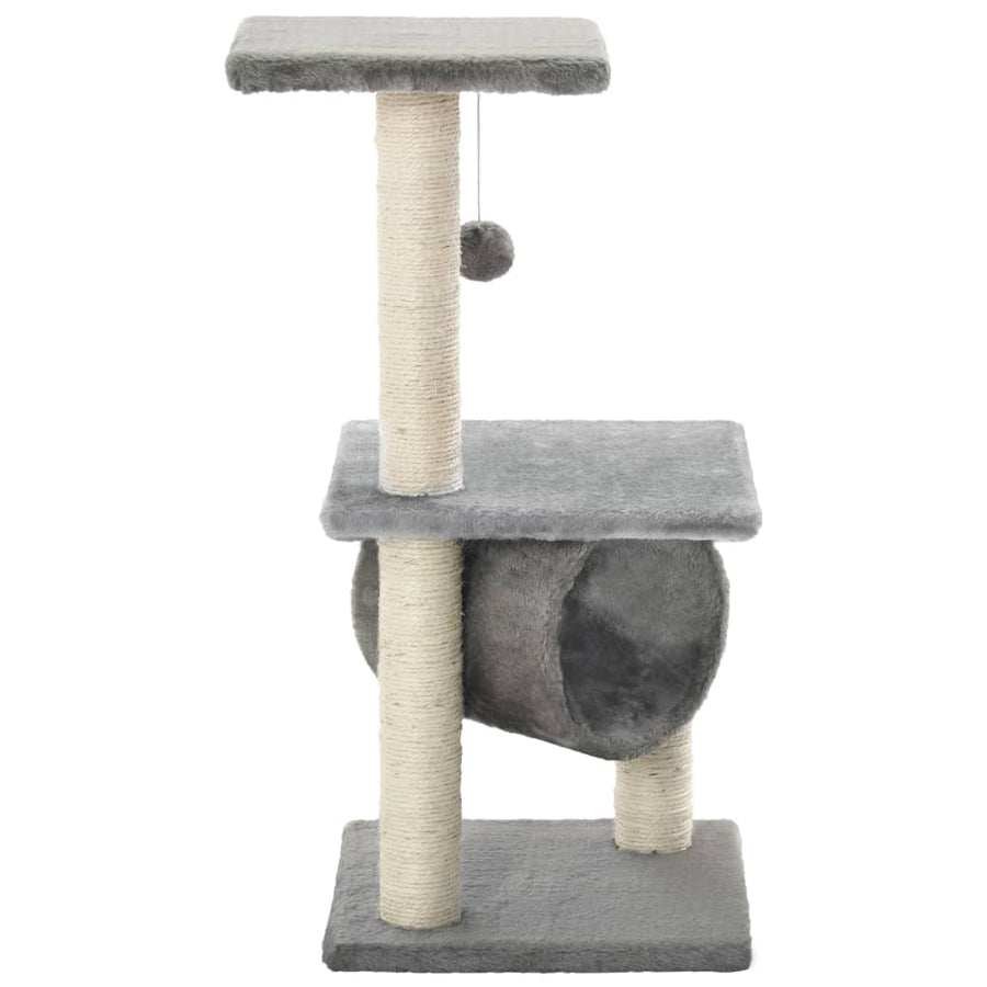 Kattenkrabpaal Met Sisal Krabpalen 65 Cm Grijs