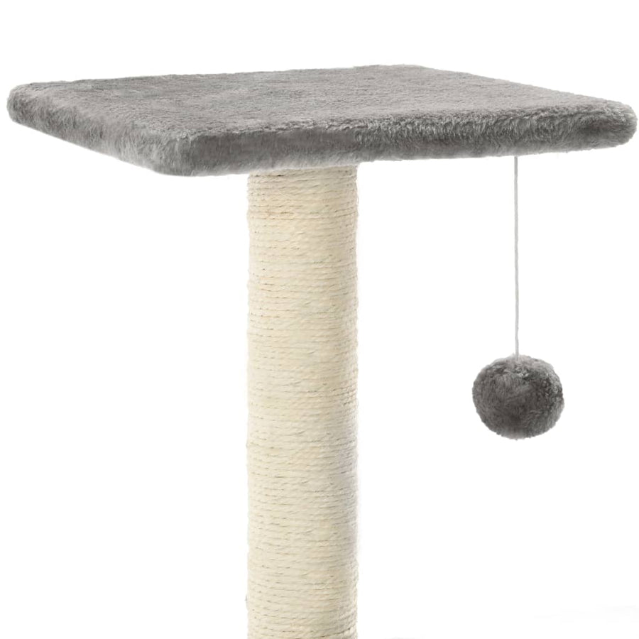 Kattenkrabpaal Met Sisal Krabpalen 65 Cm Grijs