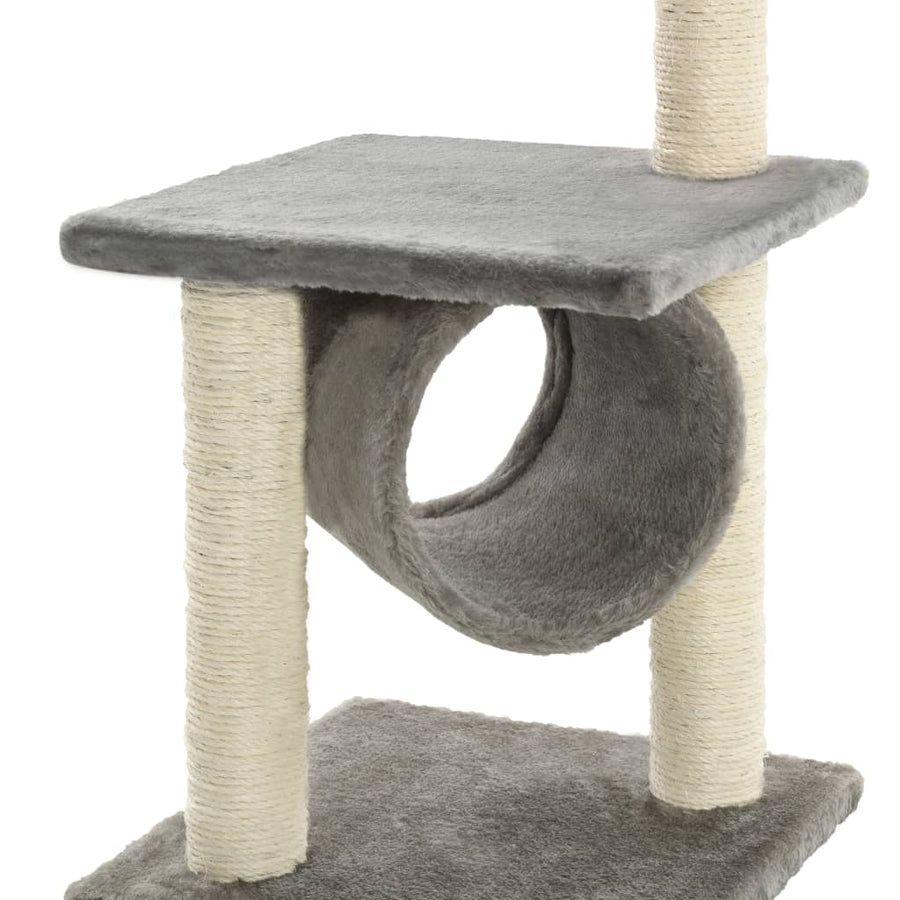 Kattenkrabpaal Met Sisal Krabpalen Grijs