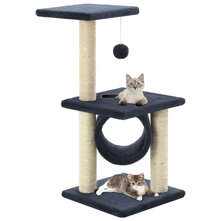 Kattenkrabpaal Met Sisal Krabpalen 65 Cm Grijs