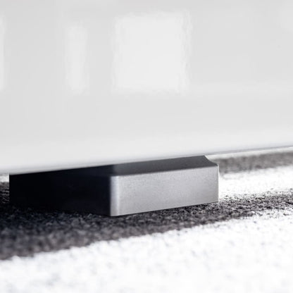 Tv-Wandmeubelset Met Led-Verlichting Hoogglans 5-Delig Wit