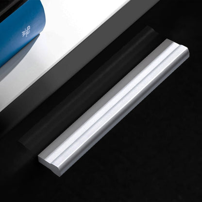 Tv-Wandmeubelset Met Led-Verlichting Hoogglans 5-Delig Zwart