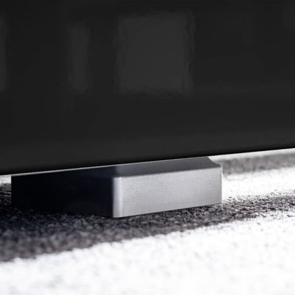 Tv-Wandmeubelset Met Led-Verlichting Hoogglans 5-Delig Zwart