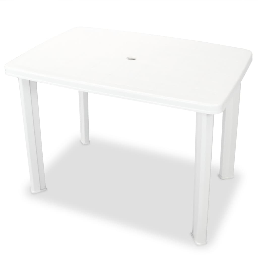 -Delige Bistroset Kunststof Wit