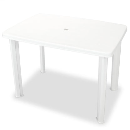 -Delige Bistroset Kunststof Wit