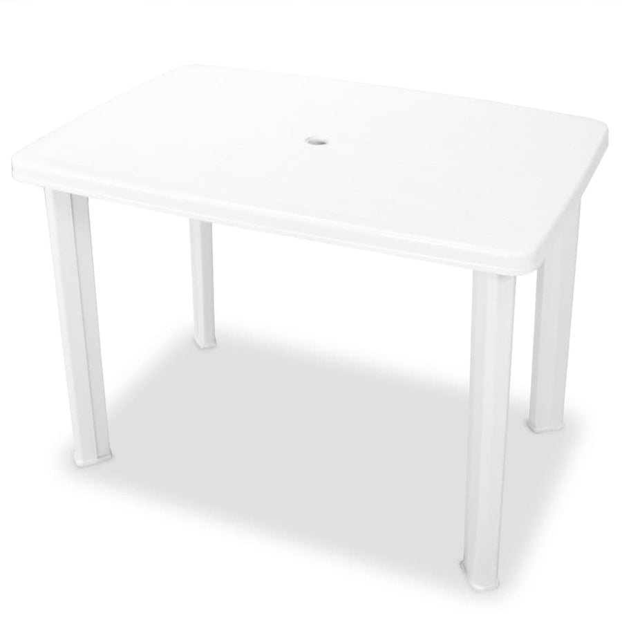-Delige Bistroset Kunststof Wit