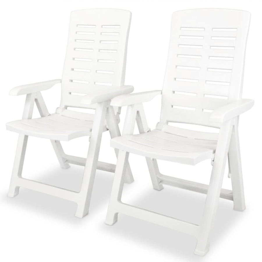 -Delige Bistroset Kunststof Wit