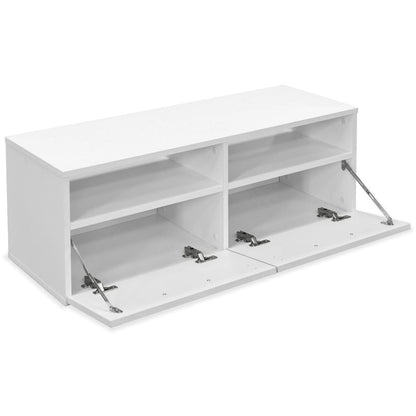 Tv-Meubel 95X35X36 Cm Spaanplaat St Wit