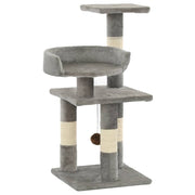 Kattenkrabpaal 65 cm grijs sisal