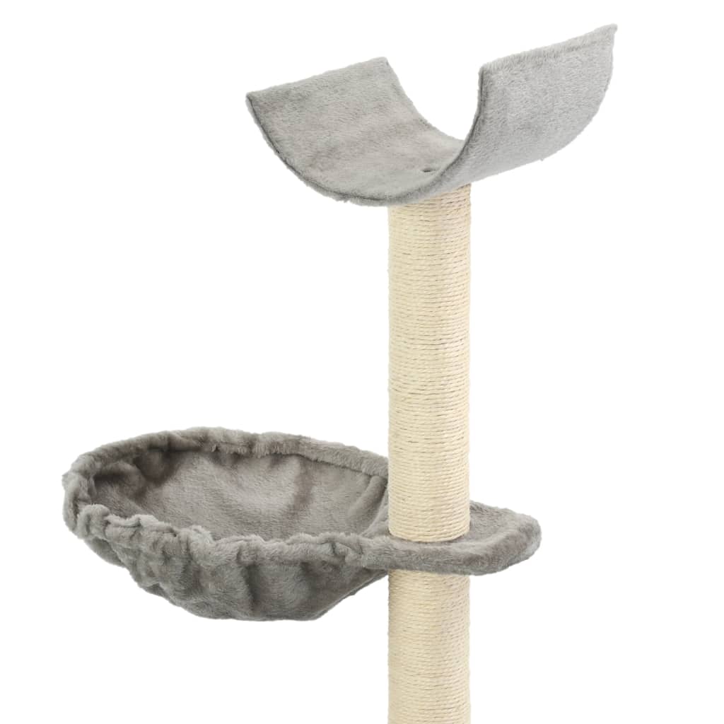 Kattenkrabpaal Met Sisal Krabpalen 105 Cm Grijs