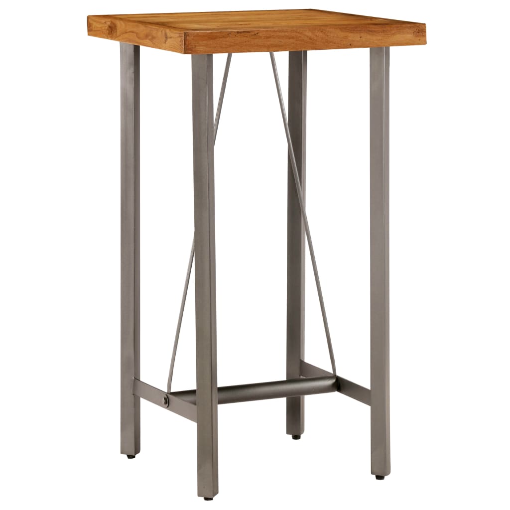 Bartafel 60X60X107 Cm Massief Gerecycled Teakhout 60 x 60 x 107 cm