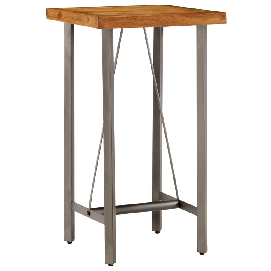 Bartafel 60X60X107 Cm Massief Gerecycled Teakhout 60 x 60 x 107 cm
