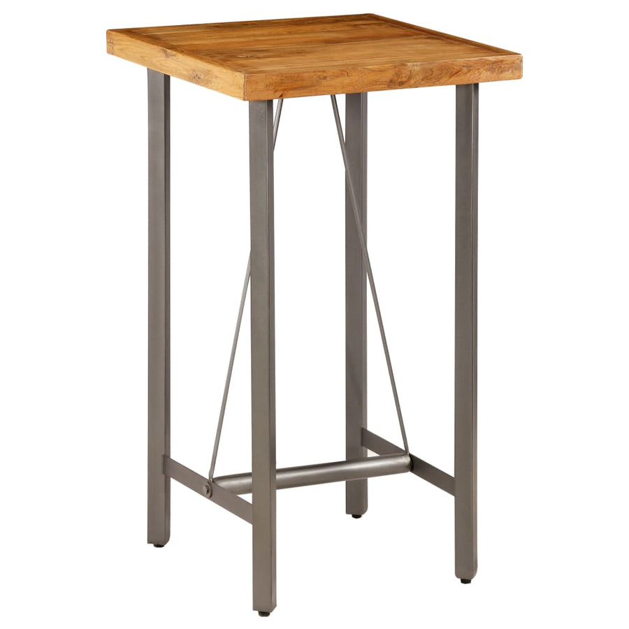 Bartafel 60X60X107 Cm Massief Gerecycled Teakhout 60 x 60 x 107 cm