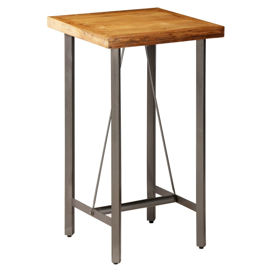 Bartafel 60X60X107 Cm Massief Gerecycled Teakhout 60 x 60 x 107 cm