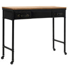 Console table 100x33.5x80 cm MDF and pine wood