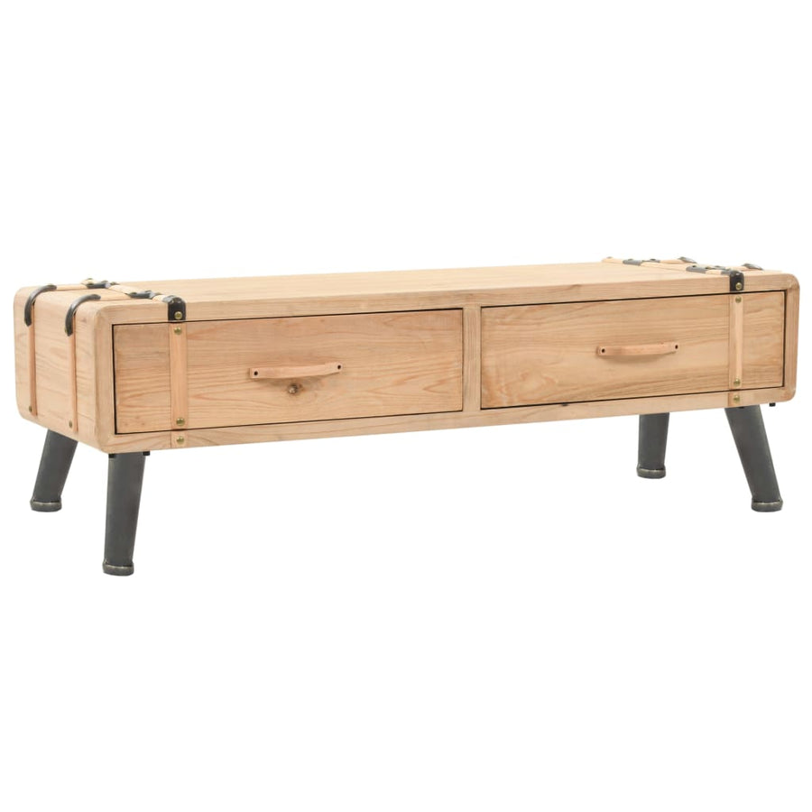 Tv-Meubel Massief Vurenhout 120 x 33 x 35 cm